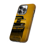 Classic Camaro SS Phone Case, Yellow 69 Muscle Car Cover, Gift for Guys