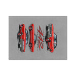 1965 Olds 442 Convertible Car blanket | Classic Muscle Car Illustration
