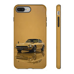 Antique Gold Fairlady Z Phone Case, Classic JDM Tough Cover
