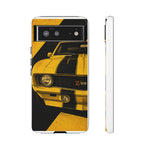 Z28 Yellow Camaro Retro Poster Tough Phone Case
