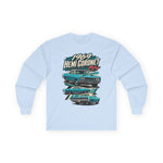1969 Hemi Coronet Car Illustration Long Sleeve Tee | Classic Muscle Car
