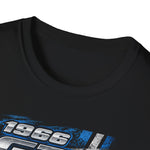 Blue 1966 GTO Muscle Car T-Shirt | Classic Car Tee