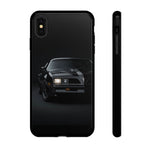 1978 Black Trans Am Firebird Hood Bird Tough Phone Case for Muscle Car Fans
