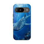 Whale Shark Phone Case, Sunlit Spotted Pattern Cover