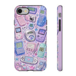 Nostalgia Tech Devices Y2K Art Tough Phone Case