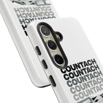 White Countach Retro Tough Phone Case Cover Gift Art