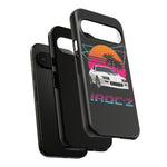 Retro IROC-Z Camaro phone case | 80s sunset palm car design