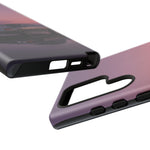 Sunset Skyline GT-R R32 phone case | car reflection, purple dusk