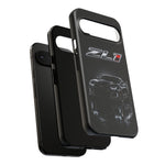ZL1 Camaro phone case | tough phone case, black muscle car design