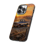 73 Chevy C10 Square body Truck Two-Tone Sunrise Tough Phone Case