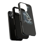 Tarpon Fishing Phone Case, Saltwater Portrait Black Cover, Gift