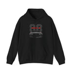 1988 Camaro IROC-Z Chevy Classic Muscle Car Black Red Graphic Pullover Hoodie