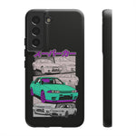 R32 Skyline GT-R Manga Style JDM Tough Phone Case Cover Gift