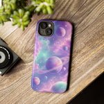 Pastel Galaxy Planet Vaporwave Art Tough Phone Case