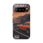 Datsun 240Z Classic JDM Sports Car Sunset Art Tough Phone Case