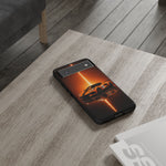Z06 C8 Phone Case, Orange Racing Livery Studio Cover