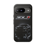 ZL1 Camaro phone case | tough phone case, black muscle car design