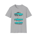 Vintage 1964 Chevy C10 Pickup Truck T-Shirt | Classic Lowrider Illustration