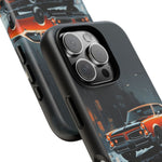 1966 GTO Orange Rainy City Tough Phone Case Cover Gift Art