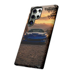 C6 Z06 Corvette Phone Case, Blue Mountain Dusk Cover, Gift