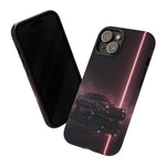 FC RX-7 Pink Neon Fog Column Tough Case