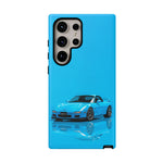 RX-7 Cyan Studio Phone Case Studio Color Match Car Art