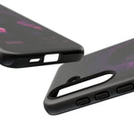 Melancholy Data Poster Phone Case, Glitch Anime Sky Tough Cover