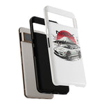 NSX Retro Mount Fuji Illustration JDM phone case | Tough Cover