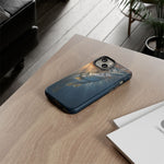 Snook Fishing Phone Case, Sunset Strike Cover for Inshore Anglers