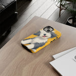 Sheepdog Hair Flip Phone Case Funny Dog Lover Gift