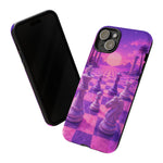 Pastel Chess Infinite Board Vaporwave Art Tough Phone Case