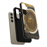Hundred Spoke Wire Wheel Macro Tough Phone Case