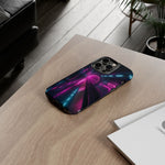 Neon Future Subway Station Tough Phone Case Cover Gift Art