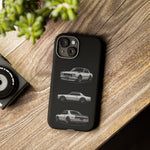 Silver Hakosuka Skyline Classic Sports Car Tough Phone Case for JDM Fans