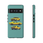 1969 Camaro SS Yellow Triple View Tough Phone Case Cover Gift