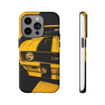 Z28 Yellow Camaro Retro Poster Tough Phone Case