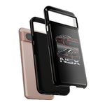 NSX Dual View Black Red JDM Sports Car Tough Phone Case Gift