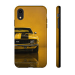 Classic Camaro SS Phone Case, Yellow 69 Muscle Car Cover, Gift for Guys