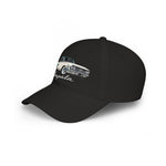 1960 Impala Bubble Top Low Profile Hat Classic Car Dad Cap White Teal