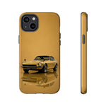 Antique Gold Fairlady Z Phone Case, Classic JDM Tough Cover