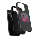 Great Dream Wave Circular Badge Vaporwave Phone Case – Japanese Aesthetic