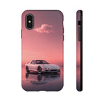 White FD RX-7 Blush Pink Sky Tough Case