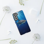 Tiger Shark Phone Case, Dappled Blue Water Tough Cover