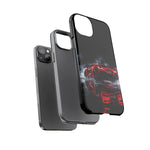 Z06 C8 Phone Case, Red Smoke Studio Reflection Cover