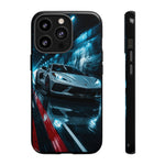 C8 Rain Tunnel Phone Case Racing Tough Case for Corvette Drivers