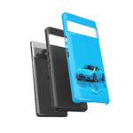 RX-7 Cyan Studio Phone Case Studio Color Match Car Art
