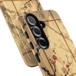 Plum Blossom Shoji Screen Phone Case Zen Art Tough Case