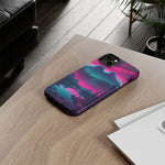 2 Rounds Canada Retina Artwork Vaporwave Phone Case – Landscape Aesthetic
