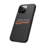 1978 Z28 Red Gold Emblem Muscle Car Tough Phone Case Gift Art