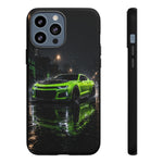 Camaro ZL1 Neon Green Muscle Car phone case | Tough Cover